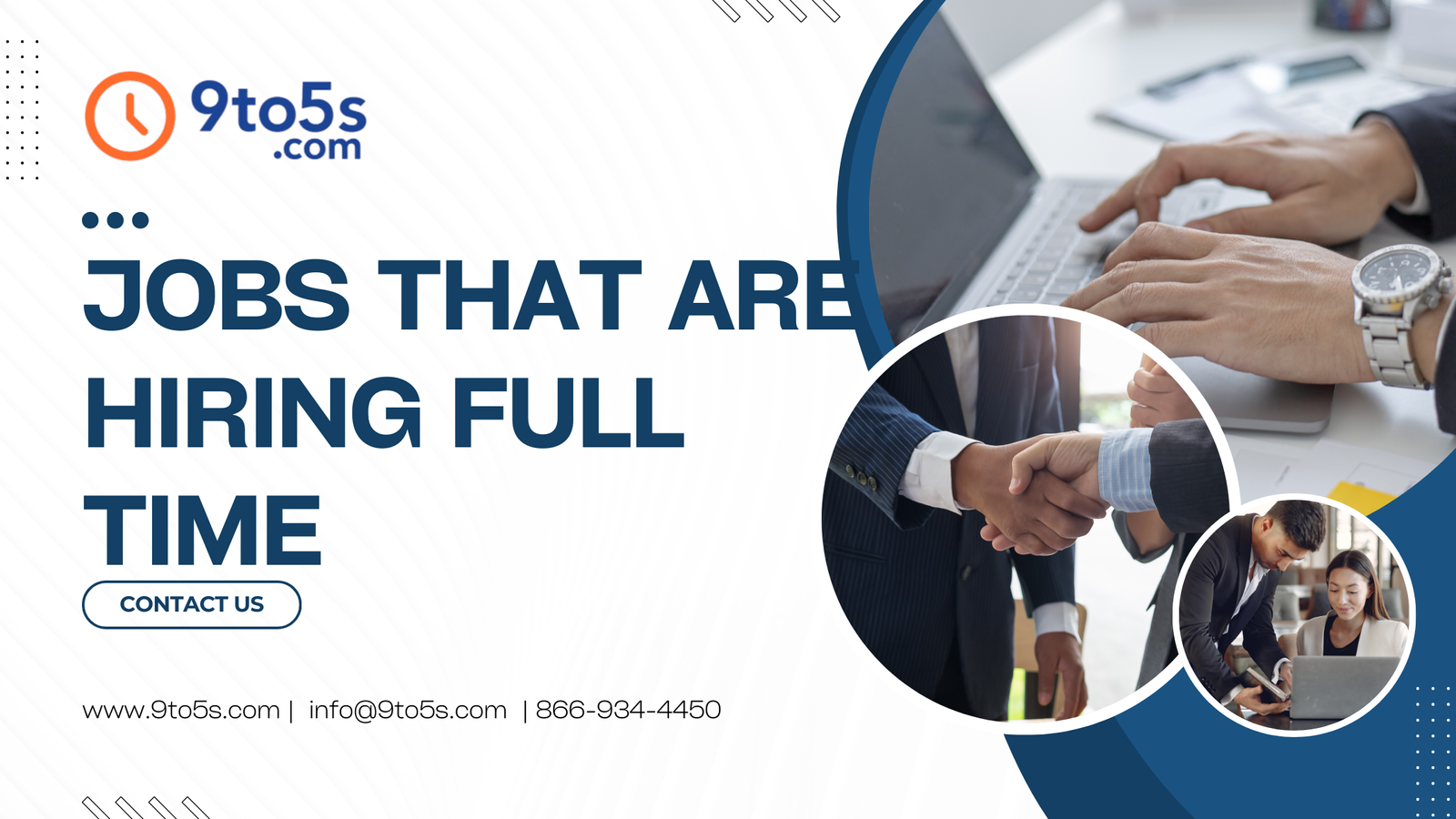 Professional reviewing listings for jobs that are hiring full time in the United States on a laptop in a modern office setting.