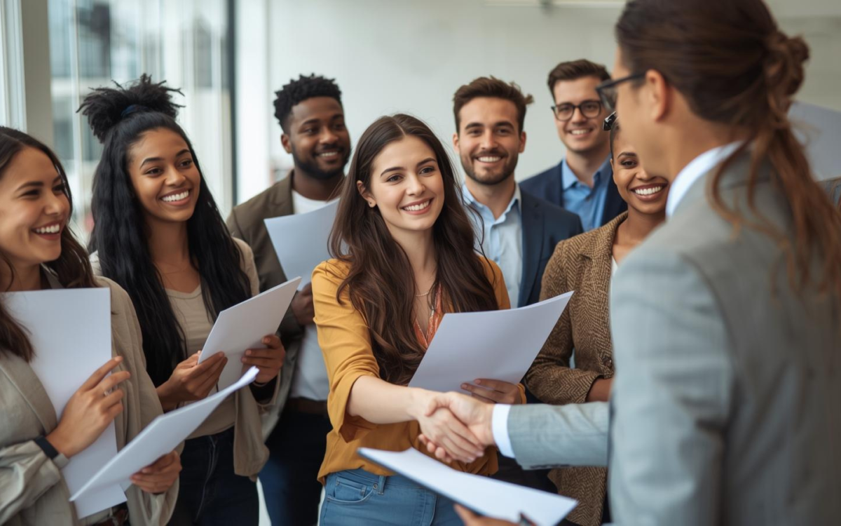 Person searching for full time jobs hiring no experience on a laptop at home