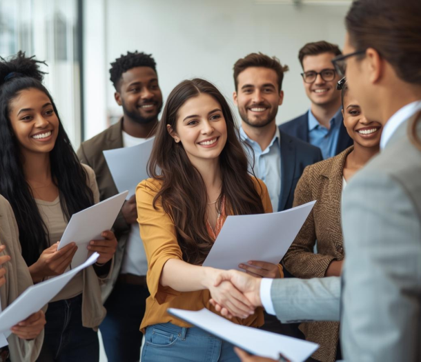 Person searching for full time jobs hiring no experience on a laptop at home